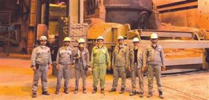 طراحی، ساخت و نصب سقف قسمت شارژ فروآلیاژها در كارگاه RH ناحیه فولادسازی و ریخته‌گری