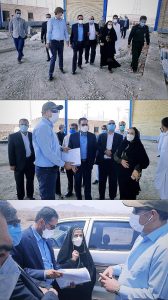 بازدید مقامات کشوری و استانی از پروژه اکتشافی سیستان و بلوچستان