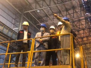 تلاش می کنیم تا مقدمات اتصال فولاد اکسین خوزستان به شبکه ریلی کشور انجام گیرد