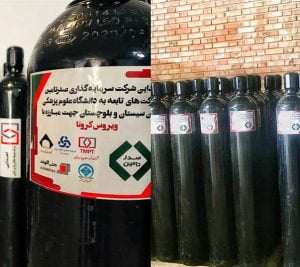 اهدای ۱۰۰ دستگاه کپسول اکسیژن جهت کمک به بیماران کوید 19 در سیستان و بلوچستان