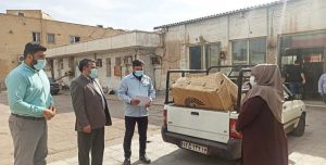 اهدای ۳۰ واکسن کریر (محفظه حمل واکسن) به مرکز بهداشت شرق اهواز