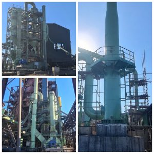 نصب سه غبارگیر جدید با ظرفیت 140 هزار متر مکعب در ساعت