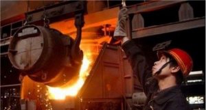 کاهش واردات فولاد چین
