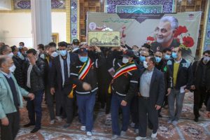 برگزاری آیین تجدید میثاق با شهدا در ذوب آهن اصفهان