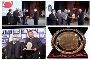 دو نشان برتر سال 1400 برای مدیرعامل و روابط عمومی شرکت آلومینای ایران