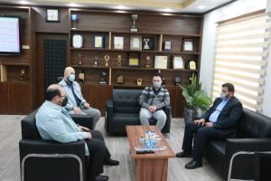 نماینده مردم شوش در مجلس شورای اسلامی با مدیرعامل فولاد خوزستان دیدار کرد