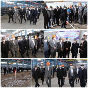 آغاز عملیات اجرایی طرح توسعه خط نورد و تولید کلاف در فولاد شاهرود