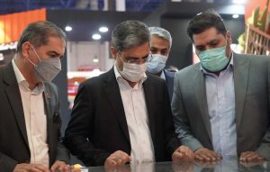 بازدید دکتر رسولیان معاون وزیر صمت از غرفه سیمیدکو در نمایشگاه بین المللی مشهد
