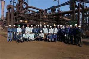 تعمیرات اضطراری زمزم یک در شرکت فولاد خوزستان با موفقیت انجام شد