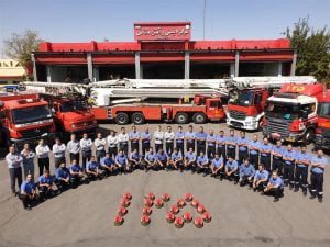 استقرار نظام آراستگی (5S) در واحد آتش‌نشانی فولاد مباركه