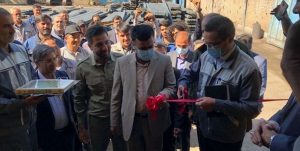بهره برداری از سیستم فیلتراسیون کارخانه فولاد شهرستان طرقبه- شاندیز با حضور معاون رییس جمهور