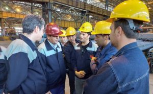 بازدید مدیرعامل ذوب آهن اصفهان از خطوط تولید شرکت و دیدار با خانواده مرحوم سلیمانی