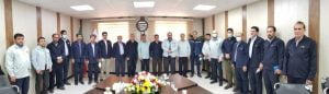 بازدید مدیرعامل شرکت فولاد خوزستان و هیات همراه از شرکت ایده‌پردازان صنعت فولاد