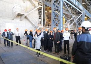 اهالی رسانه‌ سیرجان از پروژه‌های در حال احداث منطقه گل‌گهر بازدید کردند