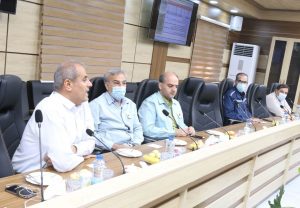 جلسه پیگیری وضعیت پیشرفت پروژه‌های توسعه‌ای شرکت فولاد خوزستان