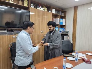  تقدیر فرمانده ناحیه مقاومت بسیج امام علی (ع) اهواز از عملکرد روابط عمومی شرکت فولاد خوزستان