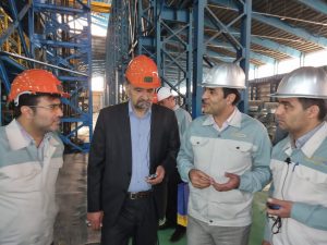بازدید نماینده مجلس از شرکت ورق خودروچهارمحال و بختیاری