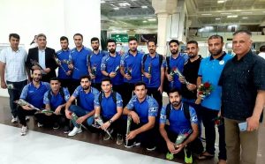 صعود تیم فوتبال ساحلی استقلال خوزستان به رقابت‌های لیگ یک کشور