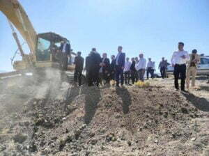 کلنگ زنی راه دسترسی به معادن سفیدآبه، سفیدکوه و بادباد با حضور رئیس هیات عامل ایمیدرو