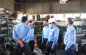 گزارش پيشرفت عملياتی اجرای پروژه اتوماسيون خط كلاف و تعميرات كوره خط يک نورد میلگرد