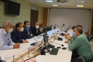 مسئولان دانشگاه آزاد از فولاد هرمزگان بازدید کردند