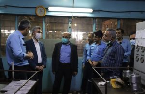 بازدید مسئولین سازمان فنی و حرفه‌ای استان خوزستان از گروه ملی صنعتی فولاد ایران