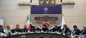 حضور وجیه الله جعفری رئیس هیات عامل ایمیدرو و حسین مدرس خیابانی استاندار سیستان و بلوچستان در جلسه شورای معادن استان