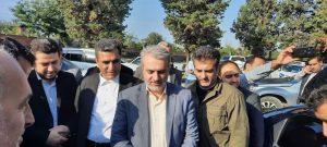 فاطمی‌امین وزیر صنعت، معدن و تجارت وارد گلستان شد