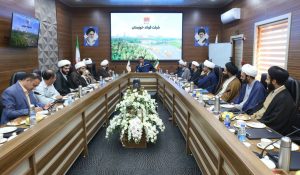 دیدار قائم مقام مدیرعامل در امور ستادی و‌مسئولیت‌های اجتماعی با ائمه جماعات شرکت فولاد خوزستان