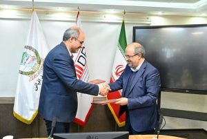 امضای تفاهم نامه همکاری میان سازمان جغرافیایی نیروهای مسلح و ایمیدرو