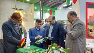 بیستمین نمایشگاه بین‌المللی محیط زیست با حضور فولاد خوزستان در محل نمایشگاه بین‌المللی تهران افتتاح شد