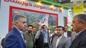 سومین روز نمایشگاه بین‌المللی محیط زیست با حضور رئیس سازمان انرژی اتمی ایران از غرفه فولاد خوزستان همراه شد