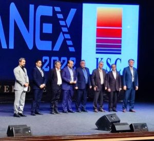 در کنفرانس planex 2022، امین ابراهیمی مرد سال صنعت فولاد شد
