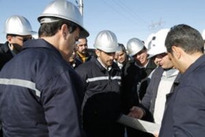 بازدید مدیرعامل فولاد مبارکه از طرح‌های توسعه این شرکت