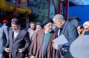 افتتاح کارخانه آهن اسفنجی و خط کلاف مجتمع فولاد بافق با حضور رئیس جمهور