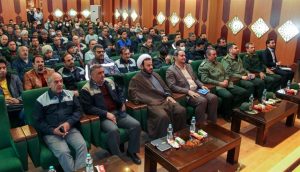 برگزاری همایش جهادگران فاطمی وحیدریون تولید