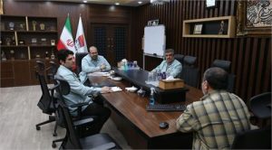 دیدار مدیرعامل با کارکنان شرکت فولاد خوزستان