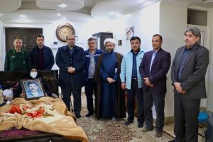 دیدار مدیرعامل فولاد خوزستان با خانواده معظم شهدا