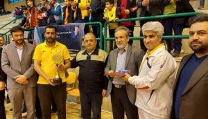 فینال مسابقات والیبال داخلی شرکت ذوب آهن اصفهان با حضور مدیرعامل