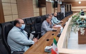 دیدار مدیر شعب بانک شهر استان با مدیرعامل شرکت فولاد خوزستان