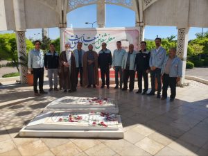 آیین غبار روبی از مزار شهدای گمنام ذوب آهن