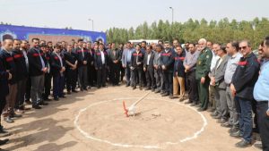 کلنگ زنی 3 پروژه مهم در فولاد اکسین خوزستان