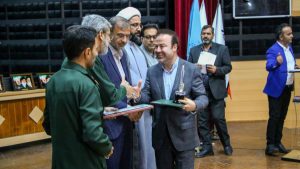 تجلیل از فولاد هرمزگان به عنوان کارفرمای برتر