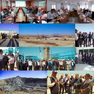 بازدید اعضاء هیات مدیره تجلی از معدنکارباختر، صنایع فولاد کردستان، صبا امیدغرب خاورمیانه