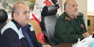 دیدار فرمانده سپاه صاحب الزمان (عج) با مدیرعامل ذوب آهن اصفهان