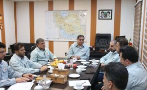  دیدار قائم مقام مدیرعامل در امور ستادی و مسئولیت های اجتماعی با معاون و مدیران معاونت خرید فولاد خوزستان