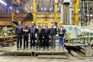 تعمیرات اساسی دستگاه بورینگ کارگاه ۴۸ در ذوب آهن