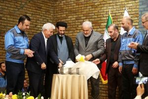 محصول صادراتی جدید ذوب‌آهن بیستون رونمایی شد