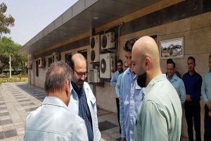 بازدید مدیرعامل فولاد خوزستان از واحد روابط عمومی