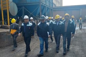 بازدید مدیرعامل شرکت ذوب آهن اصفهان از پروژه های در دست اجرا